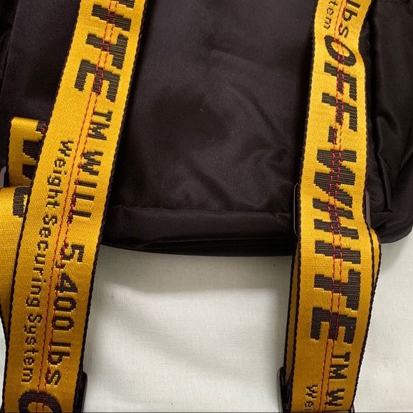 Authentic Off-White Mini Industrial Strap Backpack - Picture 3 of 8